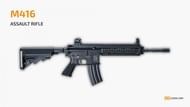 M416 Assault Rifle (Image Courtesy: PUBG Guide)
